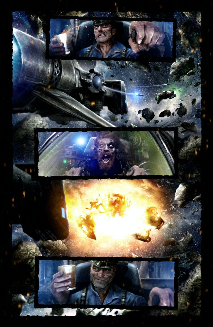 Space Bastards Volume 2 Hardcover